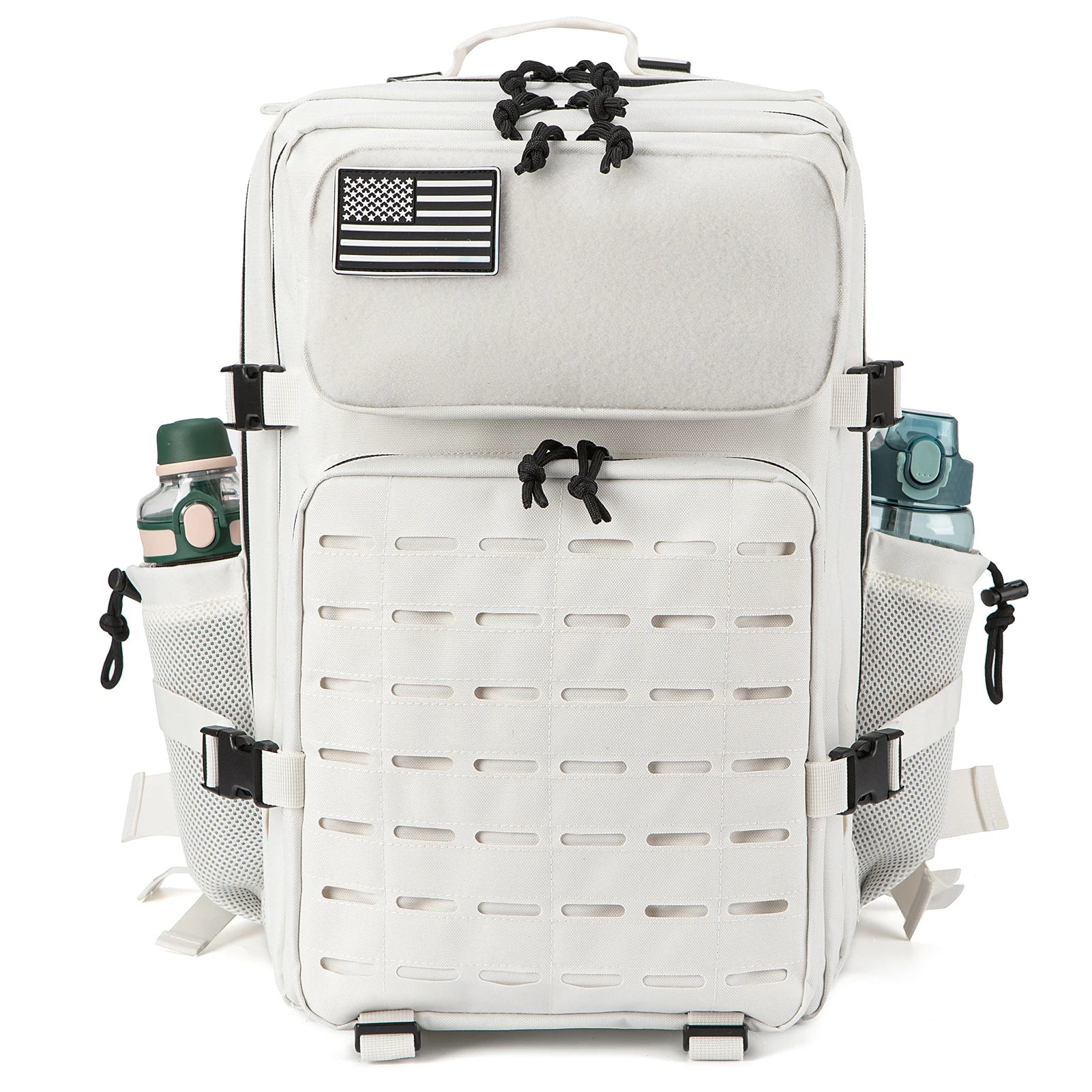 25L / 45L Tactical Backpack Outdoor Survival, Hiking & Bug Out Bag with Bottle Holder